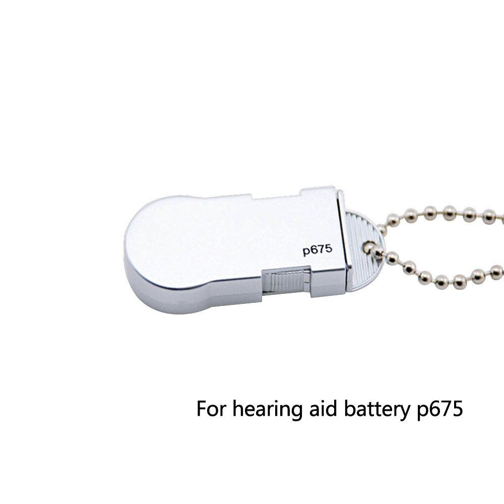 Twin pack battery case waterproof Hearing Aid Battery Holder