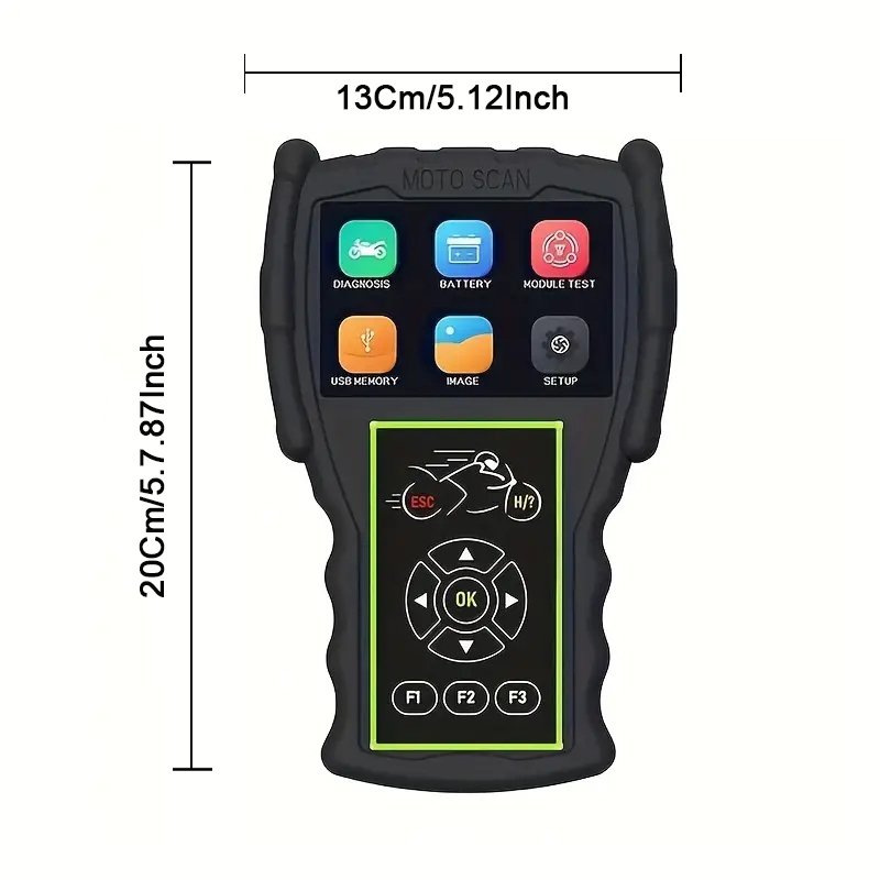 Jdiag M100 Pro Full Version Battery Tester Motorcycle Diagnostic Tool OBD2 Scanner for BMW/KTM H-onda K-awasaki S-uzuki Y-amaha