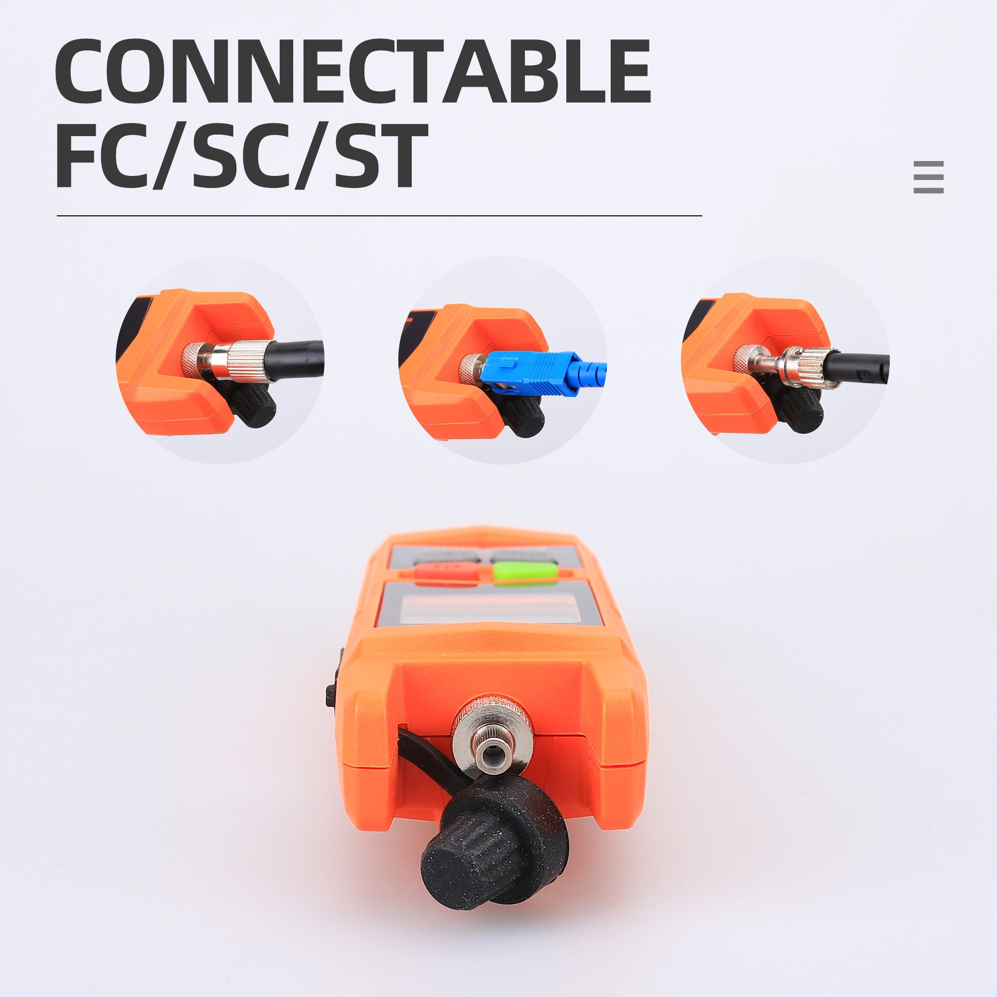 New Optical Cable Tester Tools -70-+6dbm/-50+-26dbm Mini OPM Fiber Optical Power Meter Tester