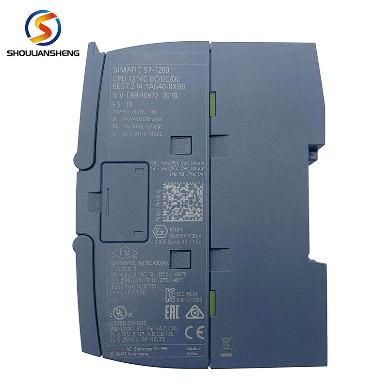 New Original Stock plc pac dedicated controllers with 6ES7214-1AG40-0XB0 6es72141ag400xb0 S7-1200 plc controller