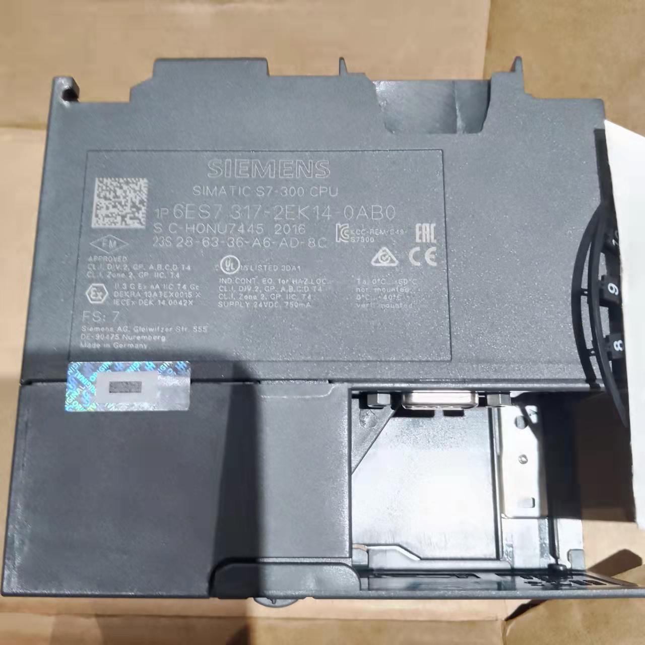 6ES7512-1DK01-0AB0 SIMATIC ET200SP CPU 1512SP-1 PN plc pac dedicated controllers In Stock