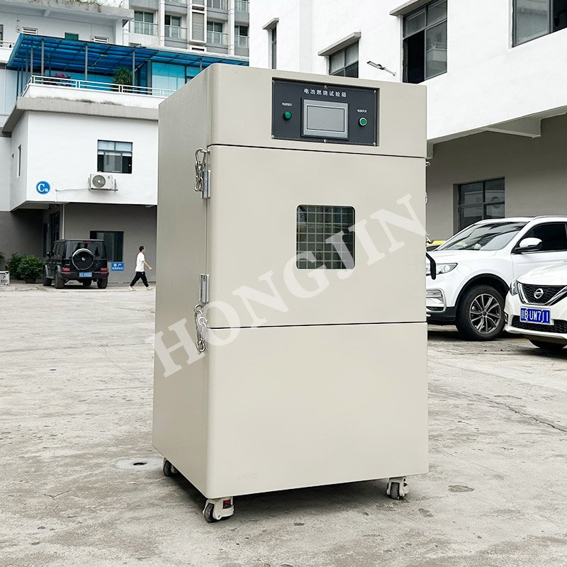 Auto Lithium Battery Combustion Test Chamber Battery Safety Testing Equipment Lithium Battery Pack Flame Resistance Tester
