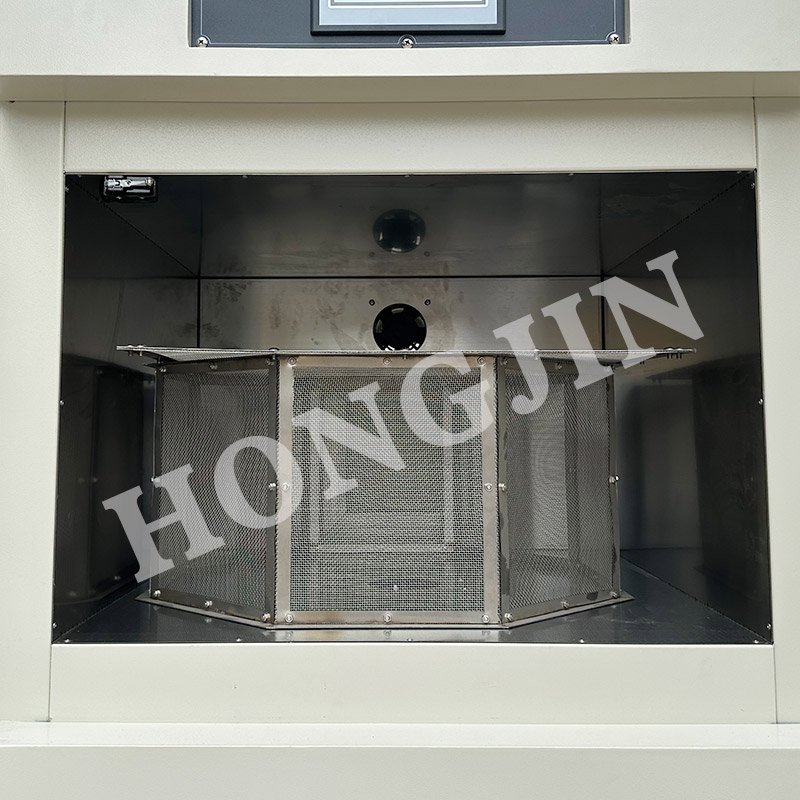 Auto Lithium Battery Combustion Test Chamber Battery Safety Testing Equipment Lithium Battery Pack Flame Resistance Tester