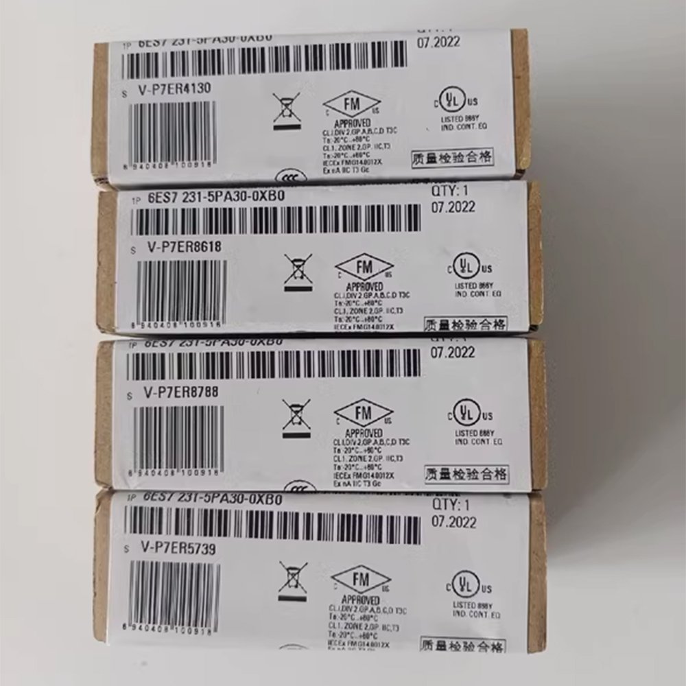 Brand New Original 6ES7231-5PA30-0XB0 PLC Input/output Module SIMATIC S7-1200 Analog Input PLC Programmable Controller in stock