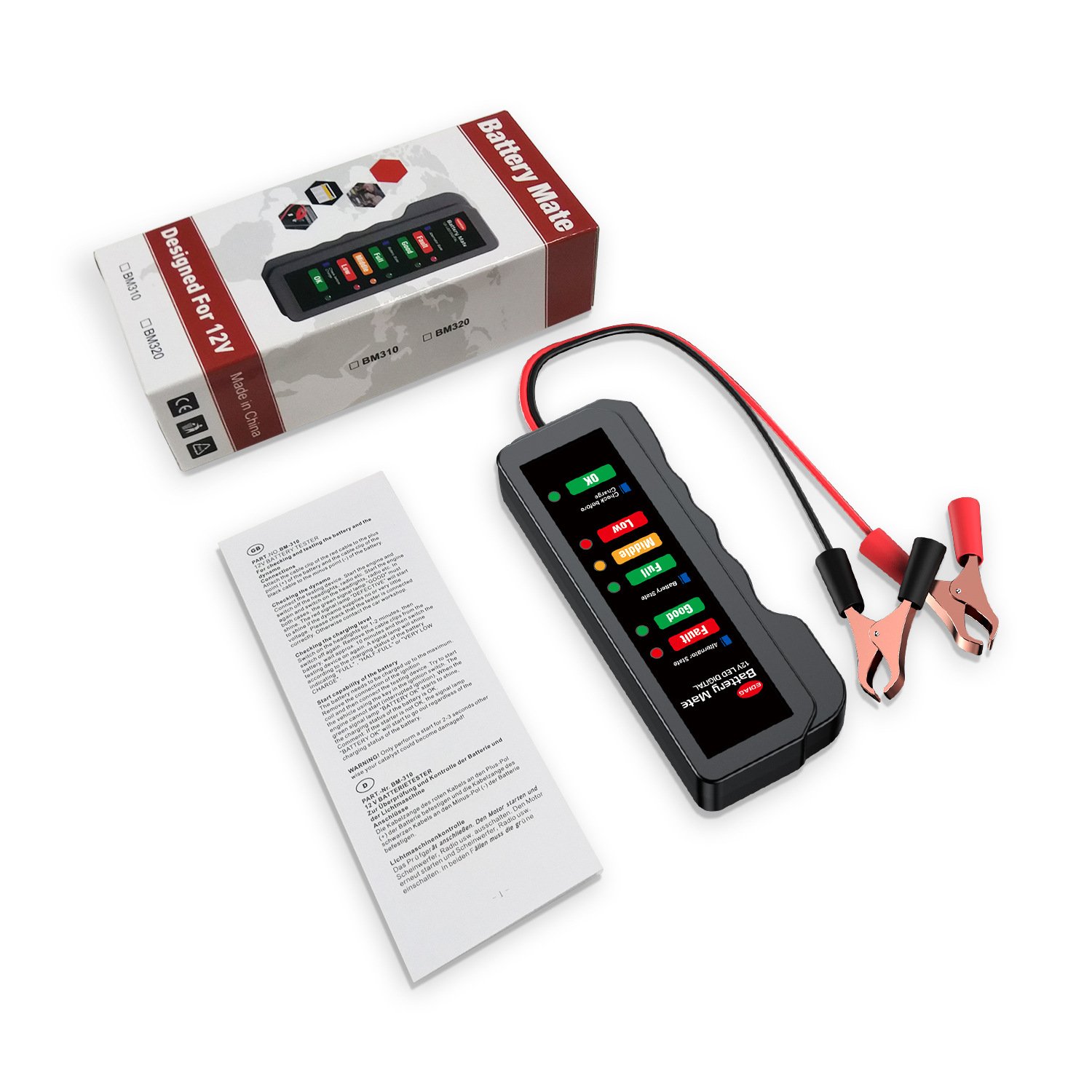 Automobile Battery Detector Battery Tester 12V
