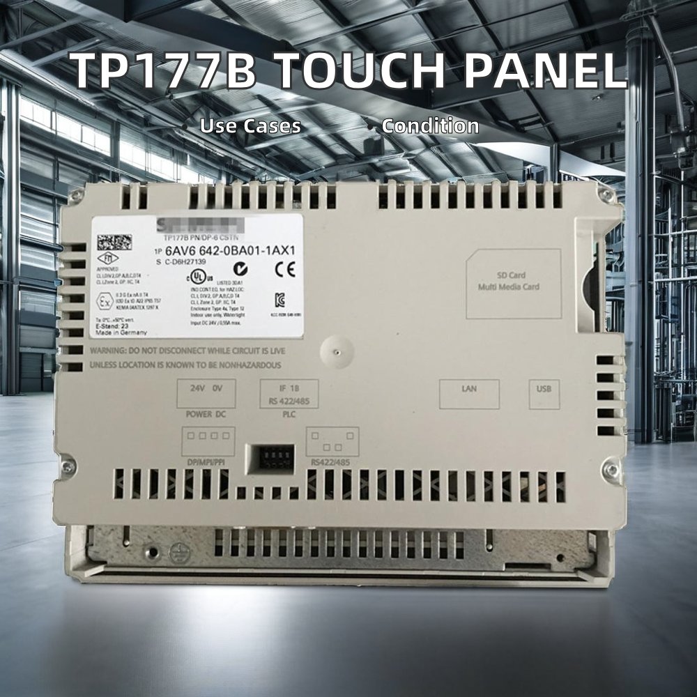 New PLC Pac and Dedicated Controllers Touch Panel Touch Screen TP177B 6AV6642-0BA01-1AX1 Condition New Model TP177A