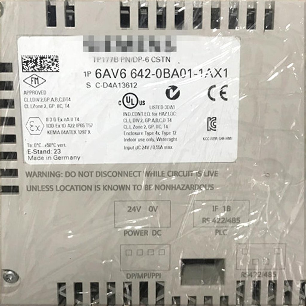 New PLC Pac and Dedicated Controllers Touch Panel Touch Screen TP177B 6AV6642-0BA01-1AX1 Condition New Model TP177A