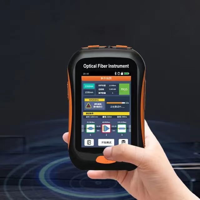 NK2800 OTDR Optical Time DomainReflectometer OTDR 3.5 inch touch screen adopts 1550nm wavelength 80km measurement range