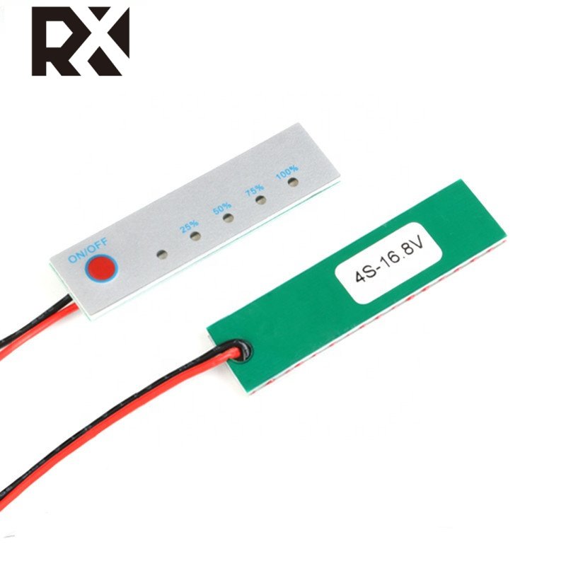TZ 2S 3S 4S 18650 Li-ion Lithium Battery Capacity Indicator Power LED Display PCB Board Meter Tester LCD Charge Discharge DIY