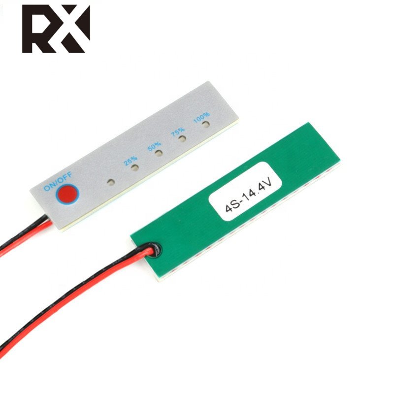 TZ 2S 3S 4S 18650 Li-ion Lithium Battery Capacity Indicator Power LED Display PCB Board Meter Tester LCD Charge Discharge DIY