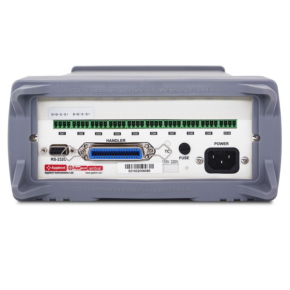 Internal Resistance Meter Battery Capacity Tester AT5210 Multi-Channel Battery Tester Measuring Instrument Testing