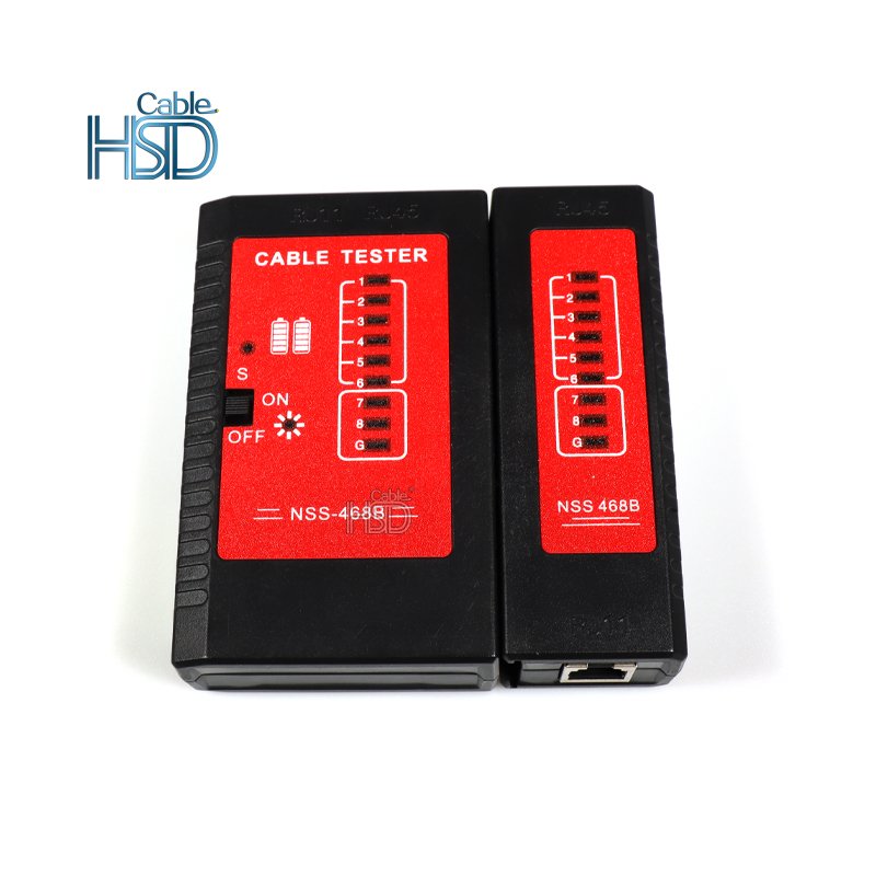 NSS-468B Network Test Instrument RJ45 RJ11 CAT5 Cable Tracker Network Lan Cable 5AA battery Wire Tester Wire Tracker