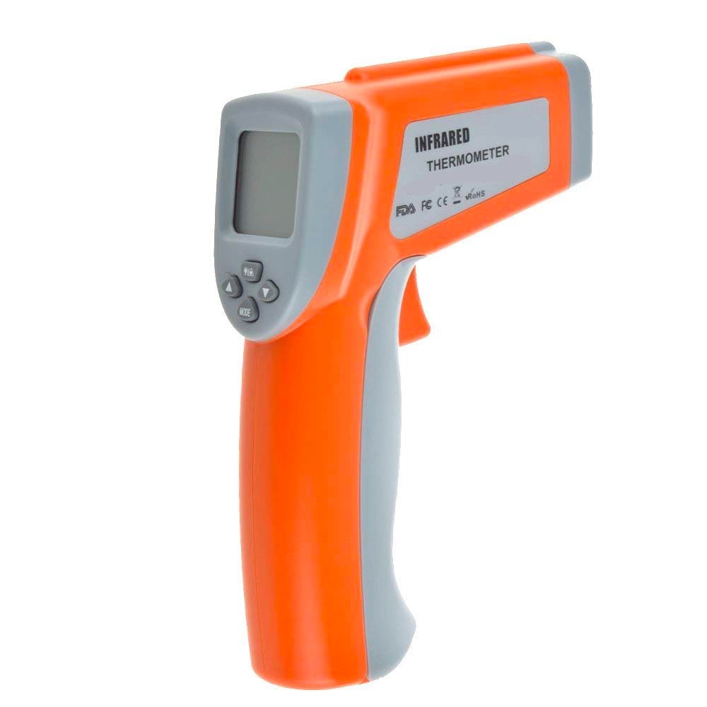 Laser pyrometer industrial high temperature sensor gun price 1600 measuring digital digital infrared thermometer for industry
