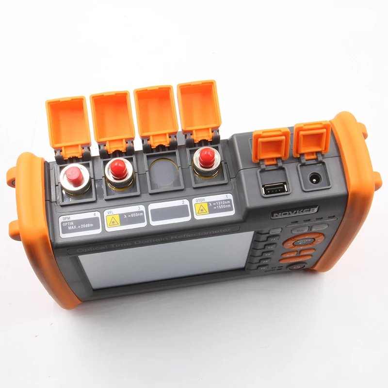 NOKER NK5600 OTDR 1310/1550nm 30/32DB 120KM Fiber Reflectometer Touch Screen OPM VFL 5MW Event Map Fiber Tester