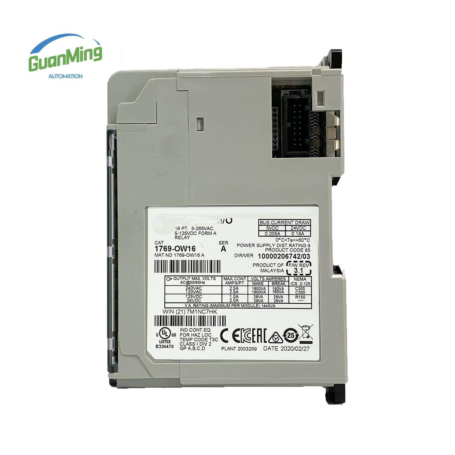 1769OW16 SER C All 1769 Series PLC Programming Controller Relay Module 1769-OW16