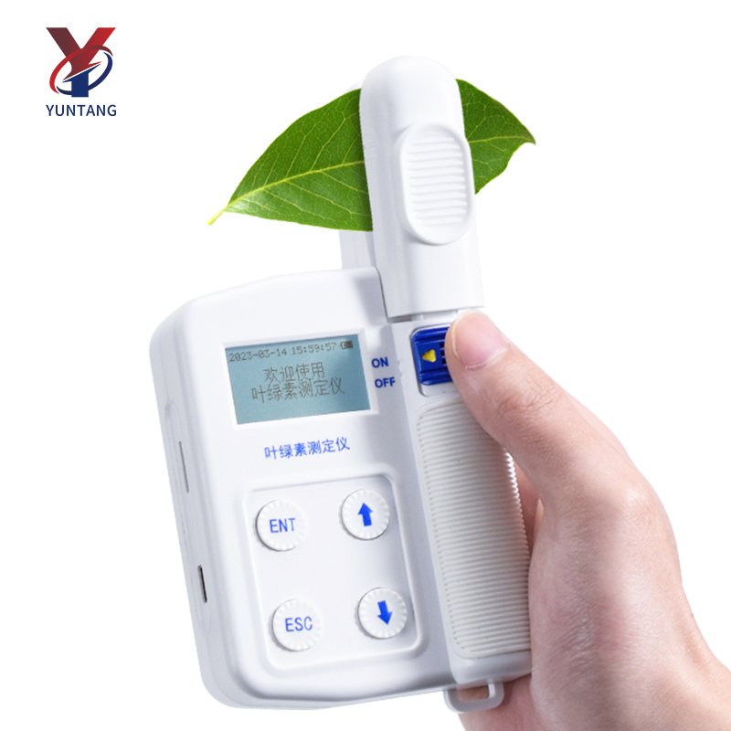 16GB Memory Temperature Nitrogen Moisture Chlorophyll Meter Tester Measurement Analyzer
