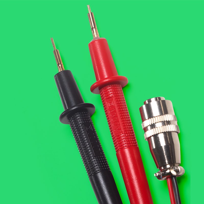 Universal Digital Multimeter Tester Lead Probe Needle Tip Test Leads Kelvin Clip Pin Hot Four Wire Pen Cable For Battery Testers