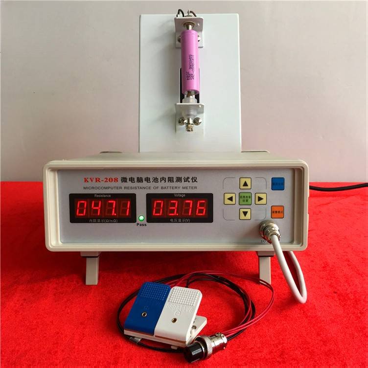 High Precision Lithium-Ion Battery Voltage Tester IR 2000 kvr208 Internal Resistance For 18650/21700/26650 cell Tester