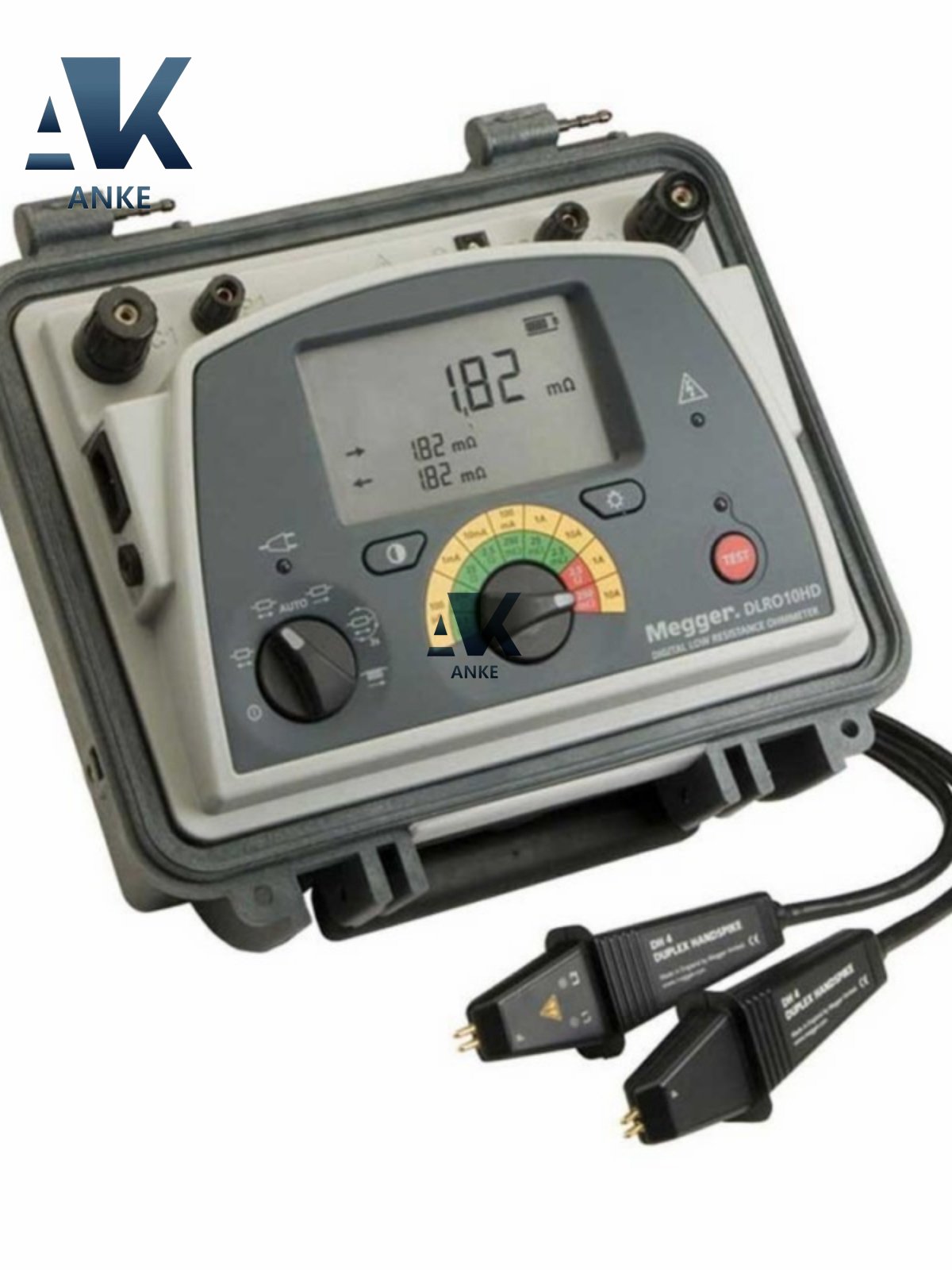 Megger DLRO10/DLRO10X/DLRO10HD/DLRO10HDX LOW RESISTANCE OHMMETERS