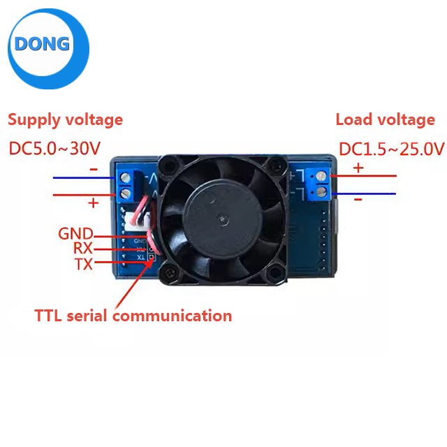 FZ25/FZ35 constant current electronic load Power aging adjustable load module Battery discharge capacity tester