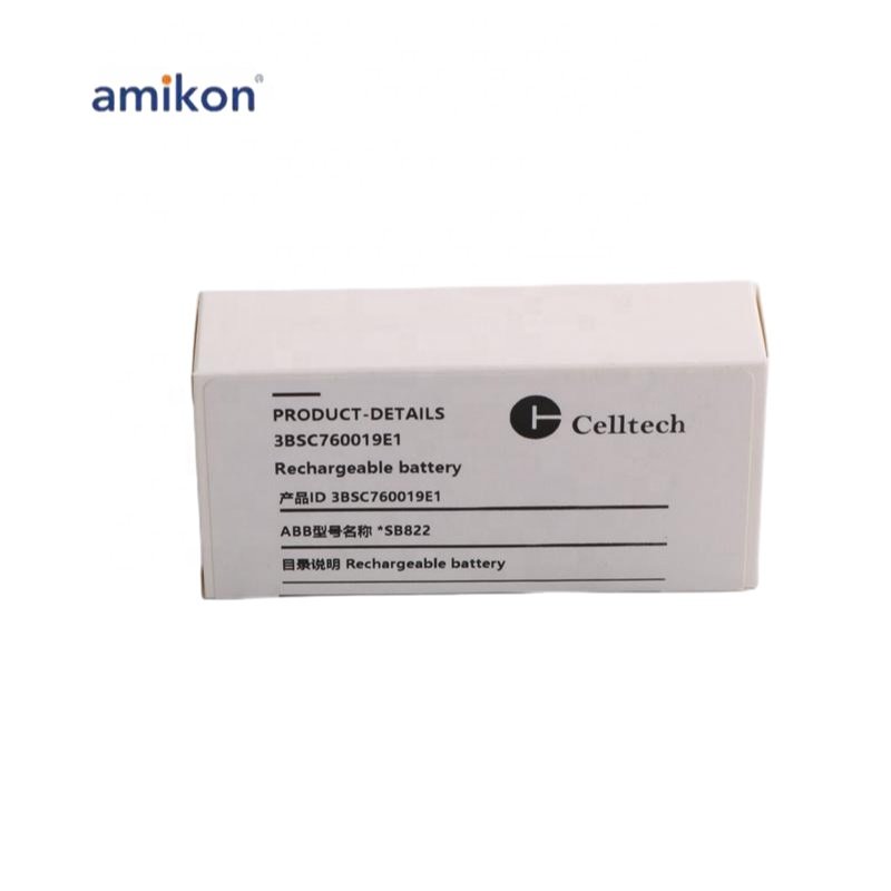 Competitively Priced A BB SB822 3BSC760019E1 Rechargeable Battery for PLC PAC & Dedicated Controllers