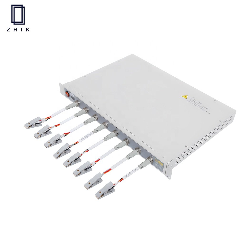 8 Channel Capacity Tester Analyzer Lithium ion Battery Testing Machine for Coin Cell Battery