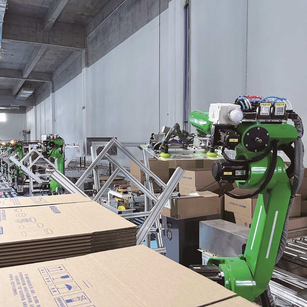 High Throughput Multi-Purpose Automatic Horizontal Package Wrapping Machine for IML plastic containers