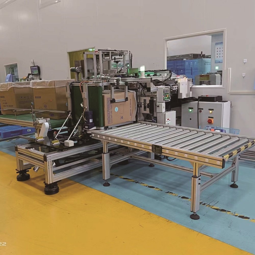 High Throughput Multi-Purpose Automatic Horizontal Package Wrapping Machine for IML plastic containers