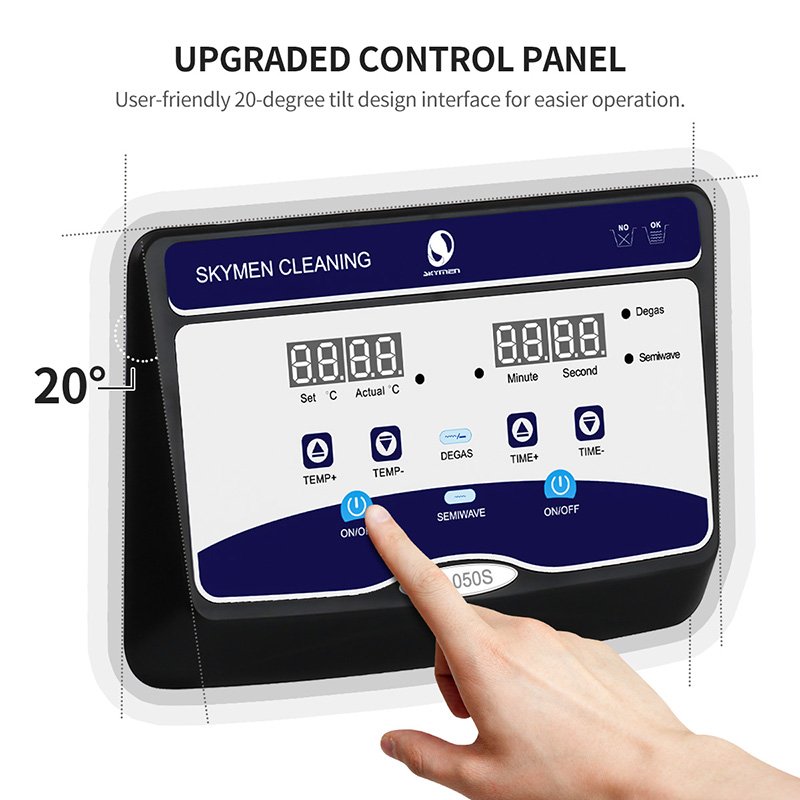 FD-050S Ultrasonic cleaning equipment FD-050S 14.5L 200W Denture Ultrasonic Lens Cleaner Household Ultrasonic Cleaners