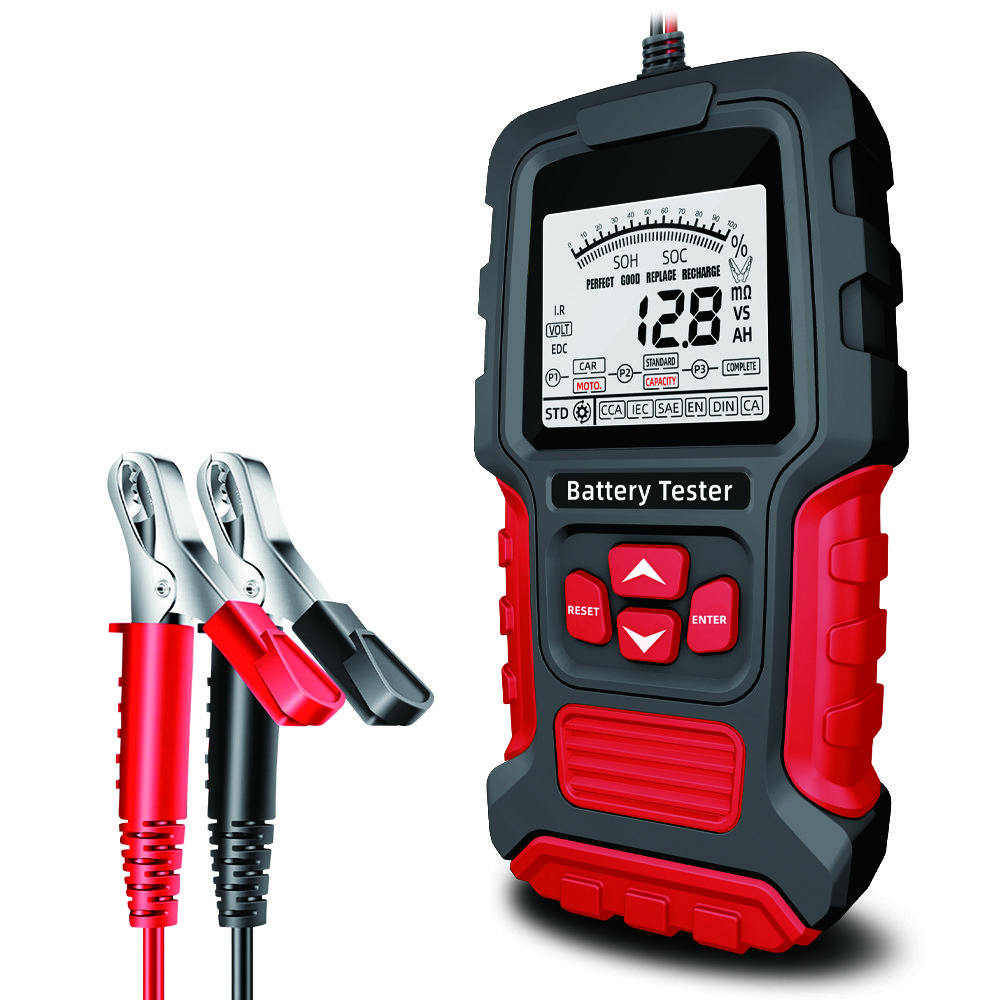 Newest Auto 12V 24V battery tester internal resistance tester CCA Lead-Acid Battery Checker analyzer for car Truck motorcycle
