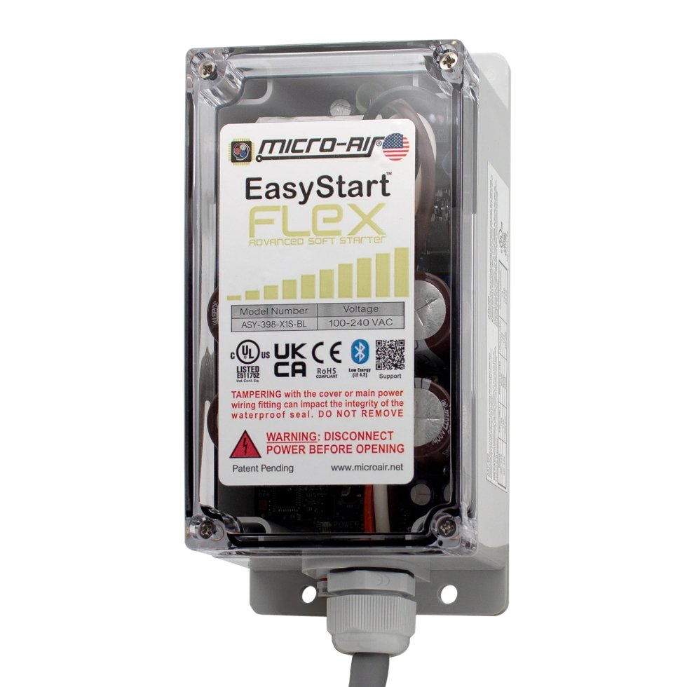 Hot Sales Micro-Air ASY-398-X1S-BL EasyStart Flex Soft Start 12k-72k 115/230V 50/60 Hz for sale to USA, Oman, Canada