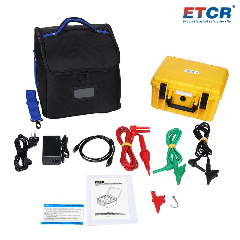 ETCR3500B Digital High Voltage Insulation Testers 10Kv For Electrical Equipment