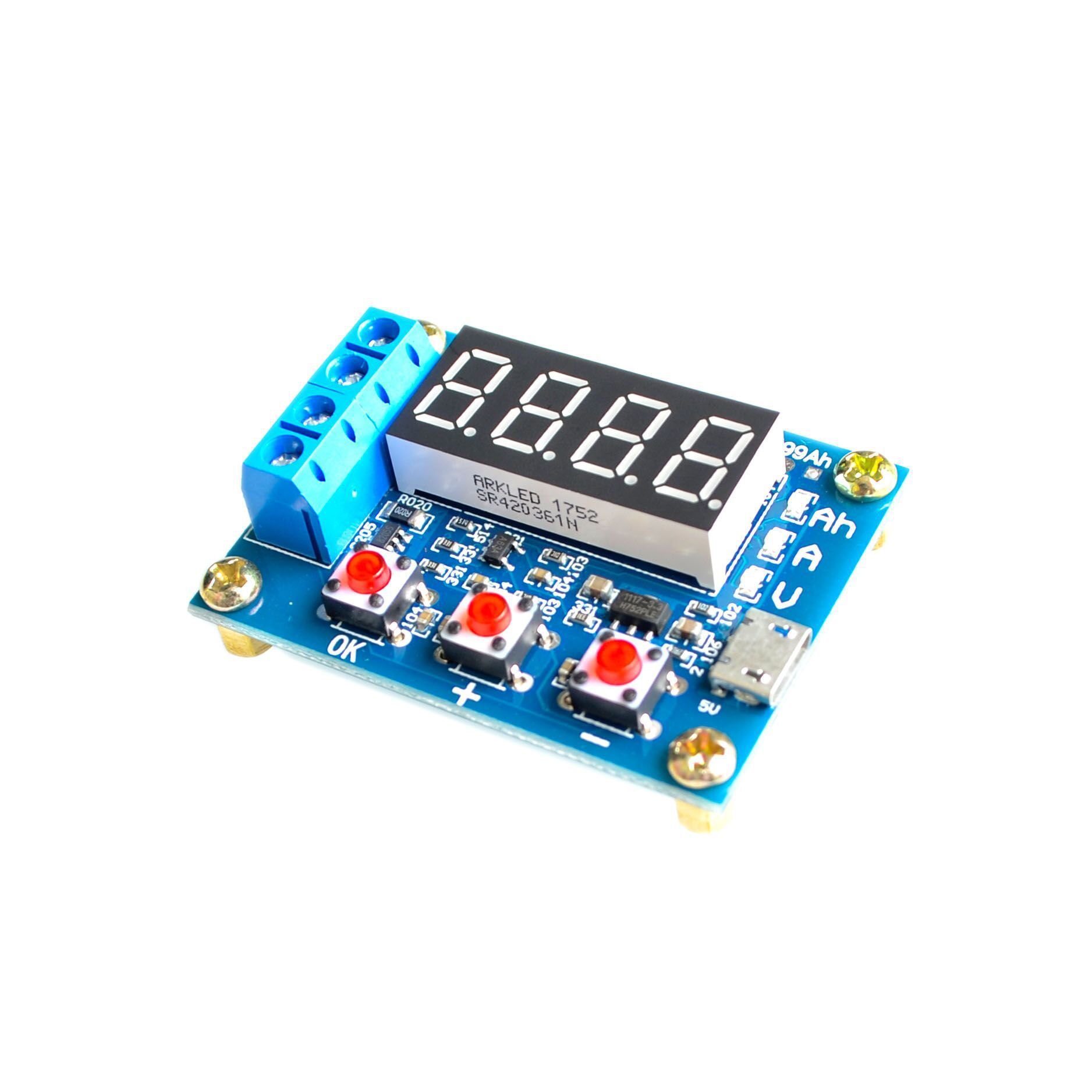 ZB2L3 18650 Battery Capacity Tester External Load Discharge Type 1.2-12V Battery External Load Capacity And Other Testing Tools