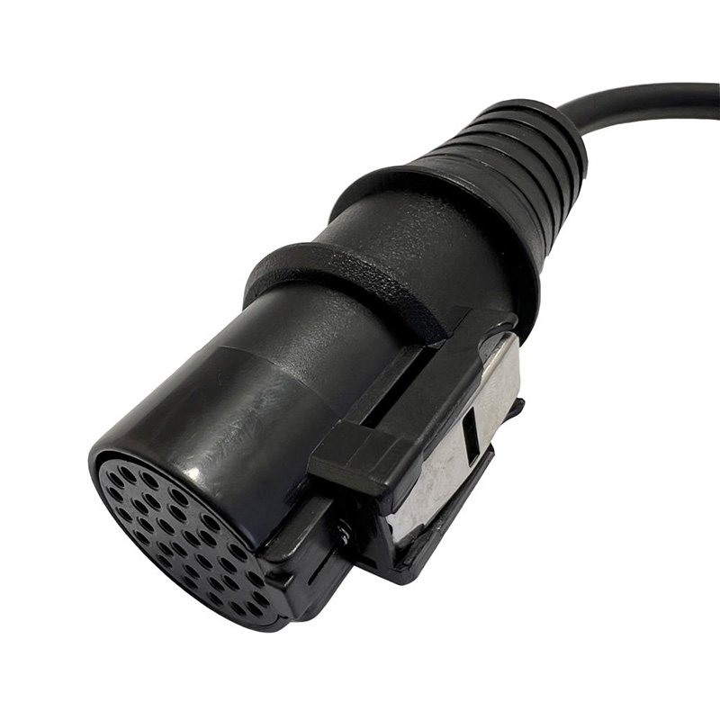 car obd connector obd adapter Professional customization and high quality IVECO 30PIN TO OBD 2 16PIN CABLE Trailer cable