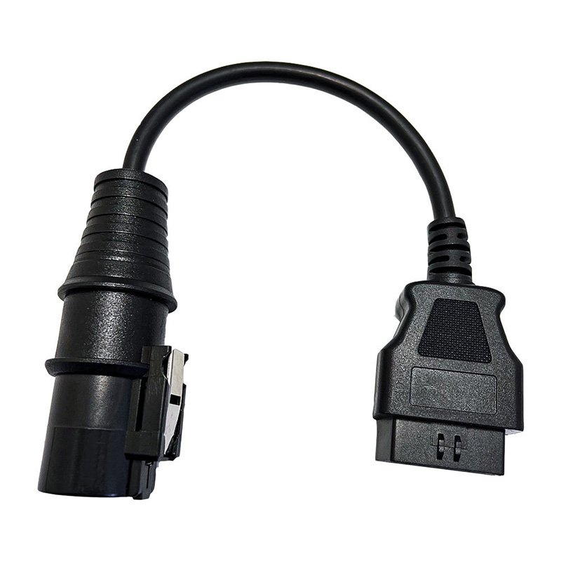 car obd connector obd adapter Professional customization and high quality IVECO 30PIN TO OBD 2 16PIN CABLE Trailer cable