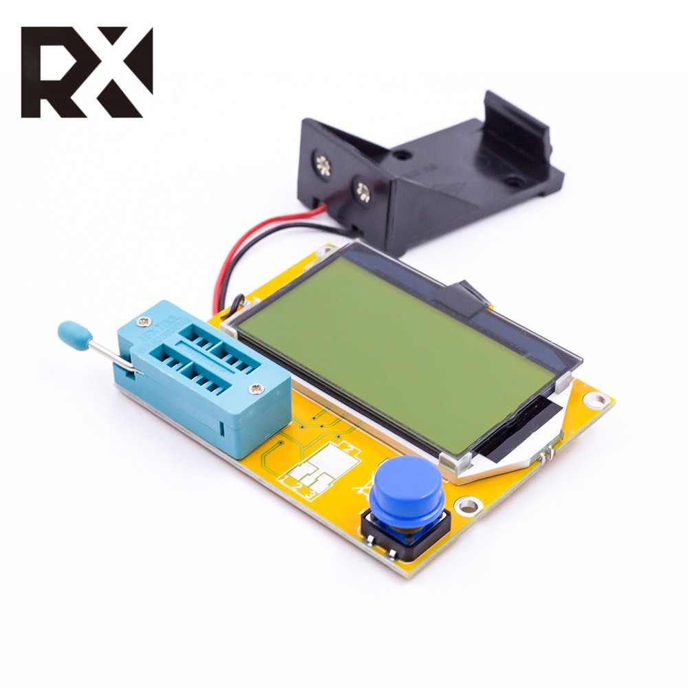 TZ Kuongshun LCR-T4 Digital Transistor Tester Resistance Capacitance ESR Meter MOS/PNP/NPN/LCR With Case
