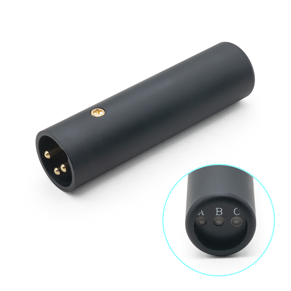 Sound Tools Microphone Cable Tester Female XLR Sniffer Adapter XLR Connectors for instant testing