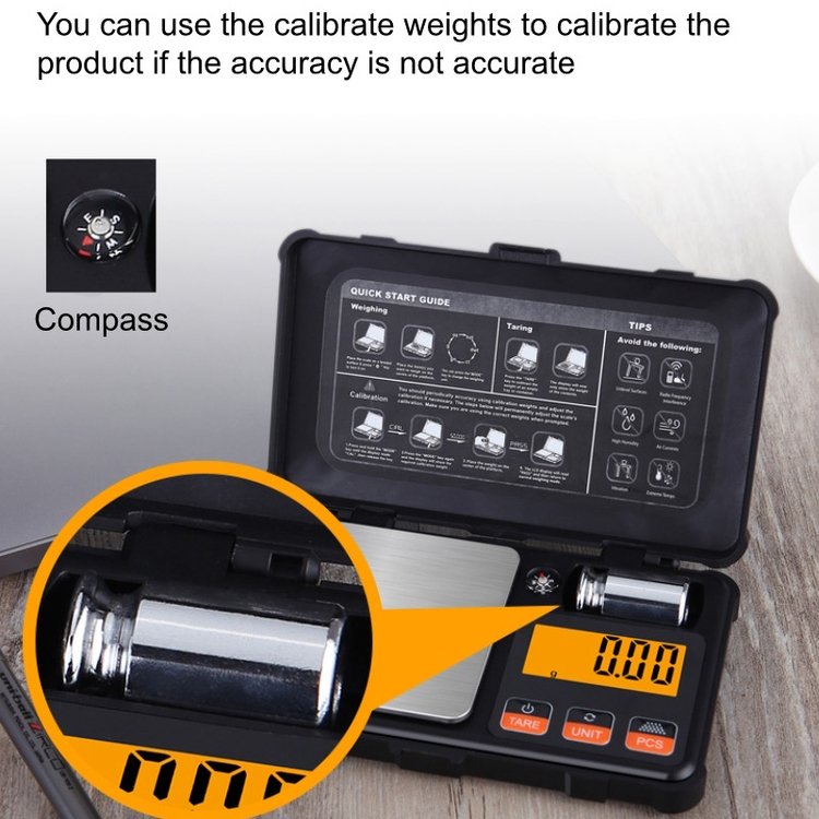 200g 0.01g Digital Pocket Jewelry Scale Portable Diamond Tester Selector Jeweler Tool Set AAA Auto Division Steel