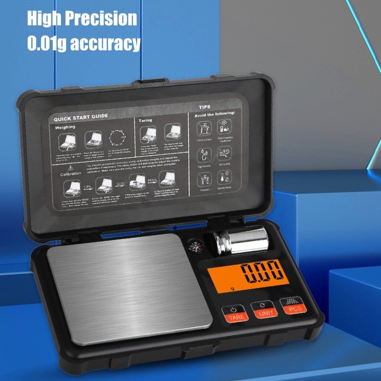 200g 0.01g Digital Pocket Jewelry Scale Portable Diamond Tester Selector Jeweler Tool Set AAA Auto Division Steel