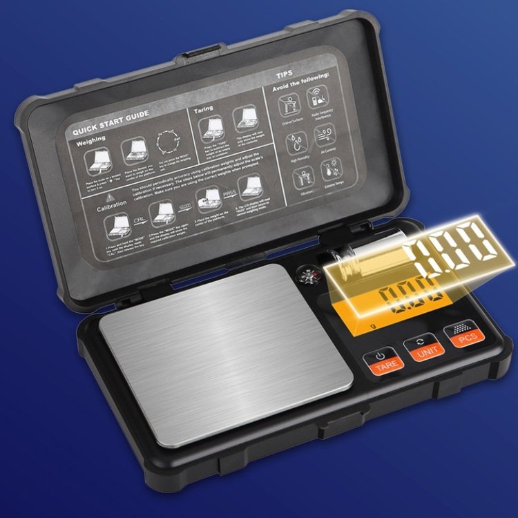 200g 0.01g Digital Pocket Jewelry Scale Portable Diamond Tester Selector Jeweler Tool Set AAA Auto Division Steel