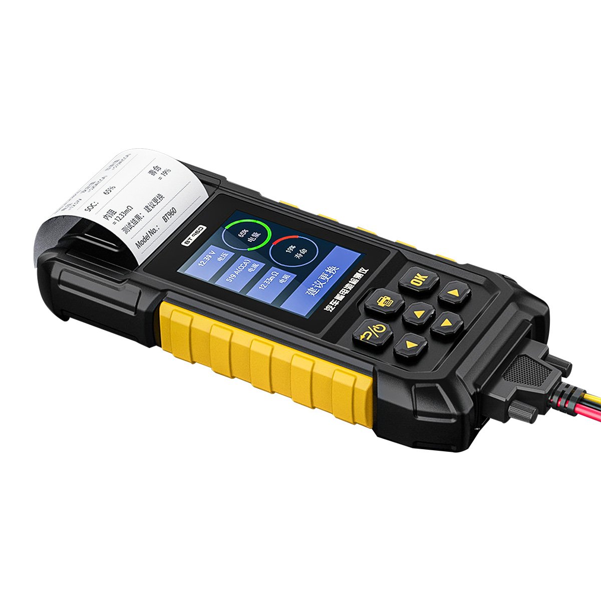 AUTOOL BT960 Lead Acid Capacity Auto Charge Discharge Resistance Lithium Electronic Load Battery System Tester
