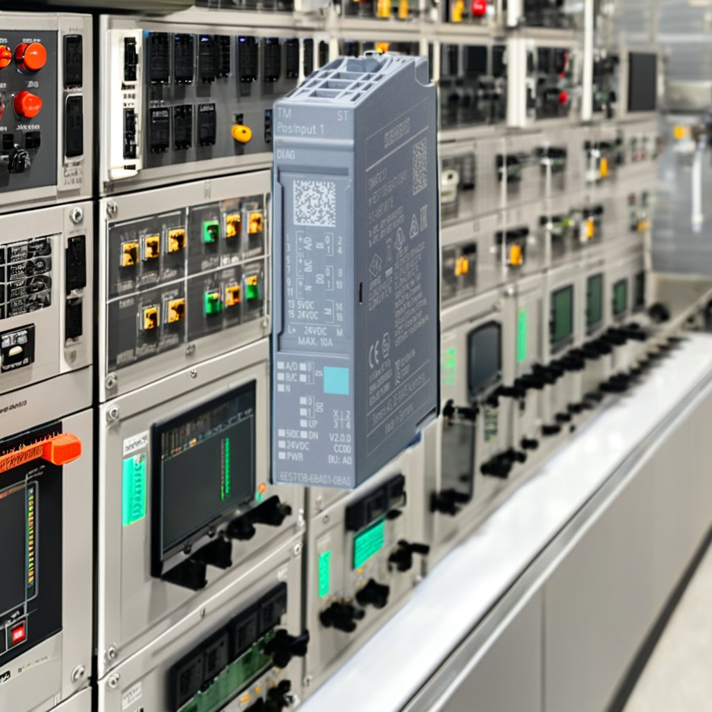 Siemens SIMATIC ET 200SP TM Posinput 1 Counter Technology Module 6ES7138-6BA01-0BA0 for PLC PAC and Dedicated Controllers