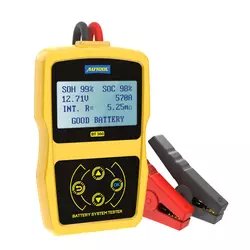 AUTOOL BT360 12V Car Battery Tester Digital Automotive Diagnostic Battery Tester Analyzer Vehicle Cranking Charging Scanner Tool