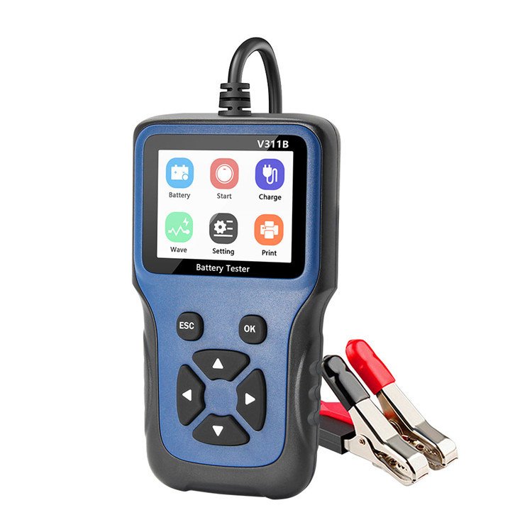 V311B 12V Car Battery Tester ABS Material Code Reader for Efficient Testing