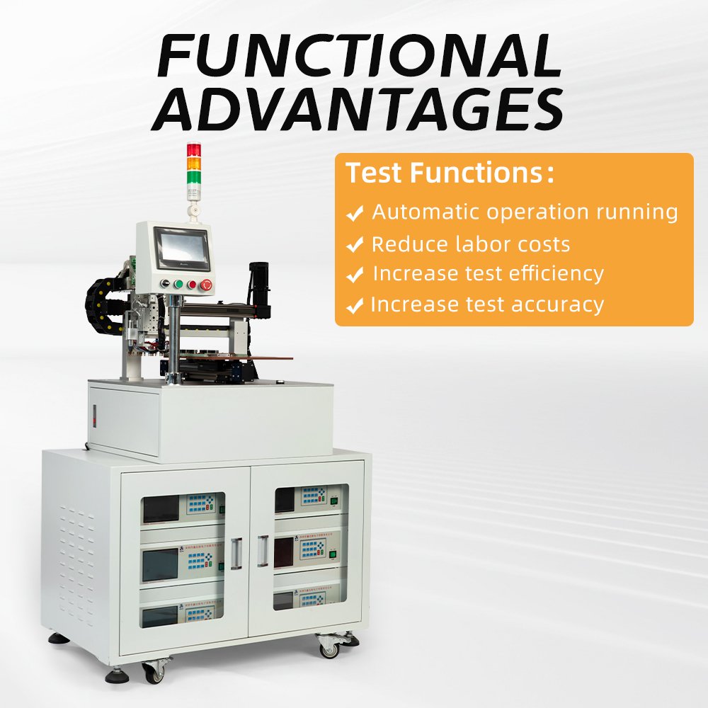 Semi-automatically Lithium Battery Pack Protective Plate BMS PCB Protection Board Testers Testing Equipment Machine