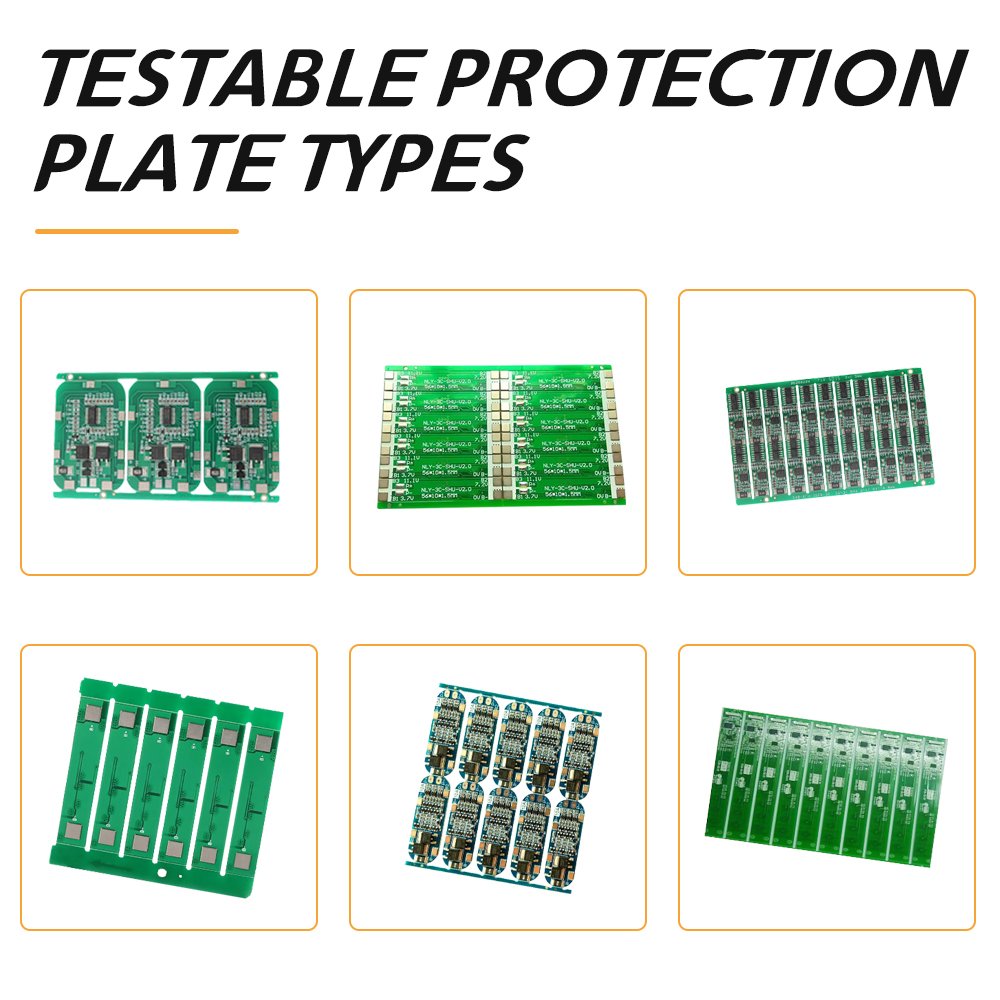 Semi-automatically Lithium Battery Pack Protective Plate BMS PCB Protection Board Testers Testing Equipment Machine