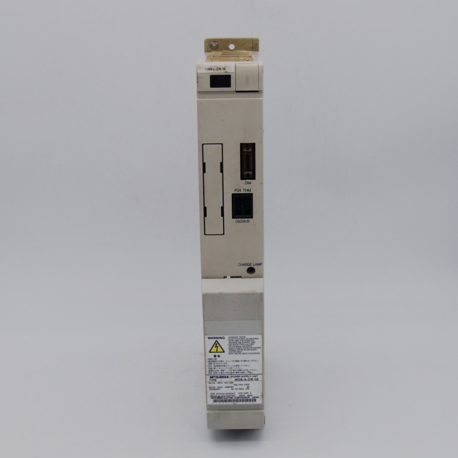 Mitsubishi Original MDS-A-CR-10 Servo Module Power Supply for PLC PAC & Dedicated Controllers