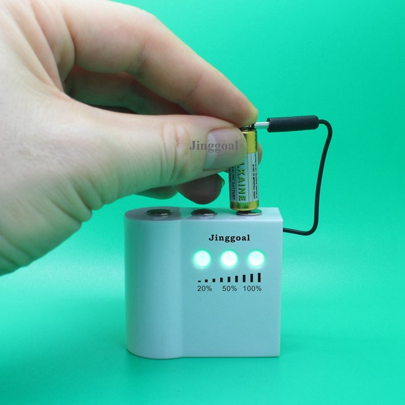 Battery tester AAA AA AG13 LR44 CR2032 2025 2016 1.5V 3V 9V 12V VOLT LED Dry Button Cell Capacity Checker and Tester