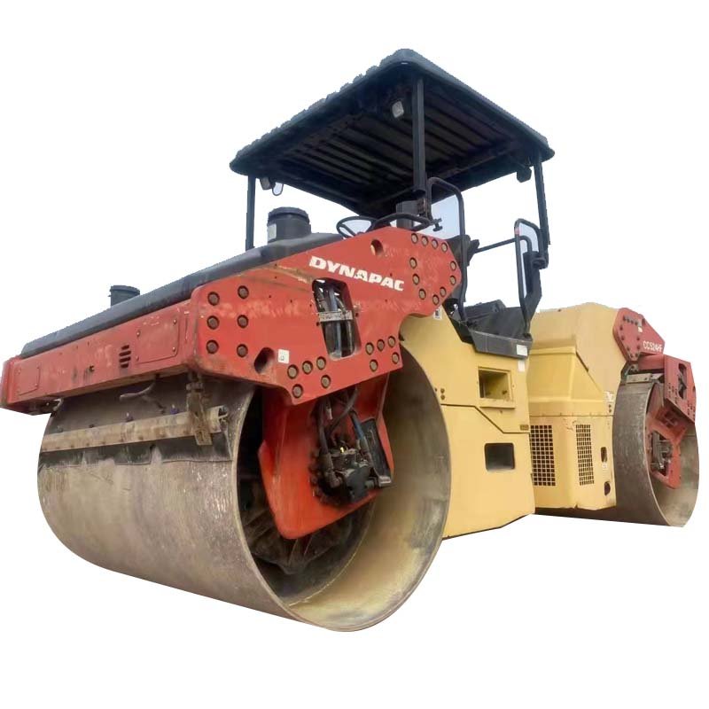 used DYNA PAC (CC524HF) 6 ton hydraulic ground compact construction machine vibratory road roller compactor