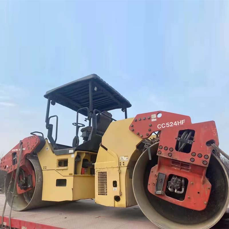 used DYNA PAC (CC524HF) 6 ton hydraulic ground compact construction machine vibratory road roller compactor